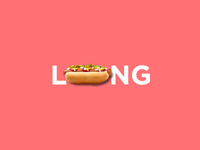 Long Weekend design flat hotdogs long memorial weekend photshop typography ui ux web design wieners
