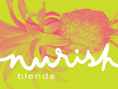 Swervey script blends botanical branding design fruit illustration illustrator lettering logo pineapple script script font smoothie type typography vector