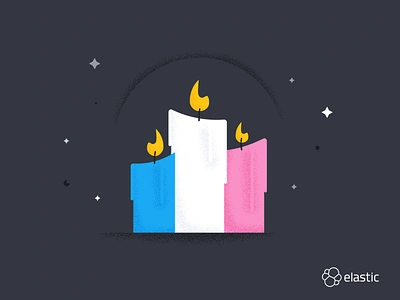 Transgender Day of Remembrance branding candles data dataviz design flat illustration illustrator tech texture trans rights transgender transition vector