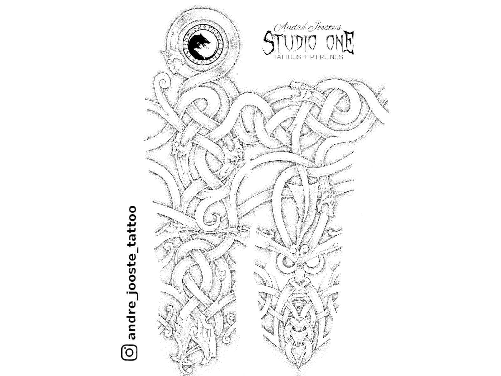 Fenrir Hugin Mugin Jormungandr Yggdrasil by TattooDesign on DeviantArt