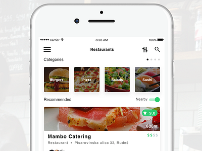 Restaurant List / UI Challenge — Week 11