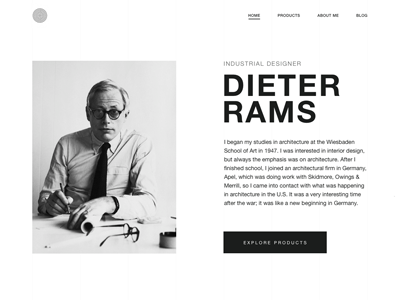 Dieter Rams Portfolio