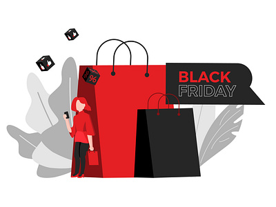 black friday flat design version 5