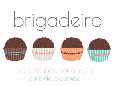 Brigadeiro Illustration