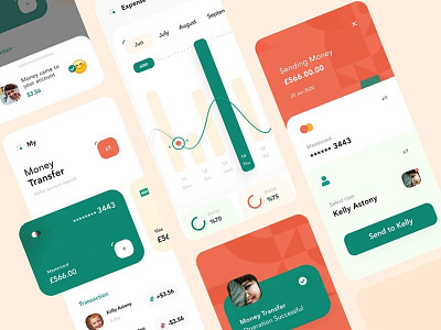 Daily inspiration animation app design homepage icon logo ui ux 红绿