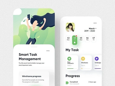 Self-discipline starts with me animation branding homepage logo ui ux web 红绿