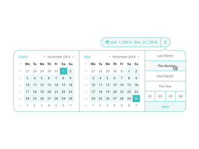 Date-Range Picker