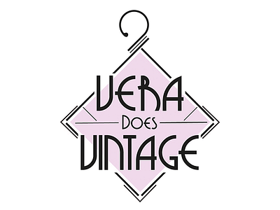 Vera Does Vintage - Shop Logo Design