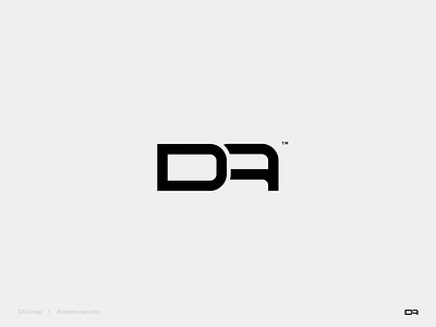 DA brand branding clean flat logo logo design logodesign logos logotype marks security trademark