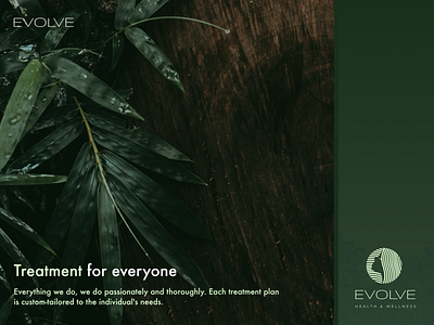 EVOLVE - Product design & logo accupunture acupuncture brand branding clean design health logo logos logotype mark treatment vector wellness yoga