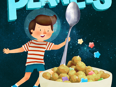Sugar Frosted Planets Mascot cereal cereal box character design illustration mascot packaging