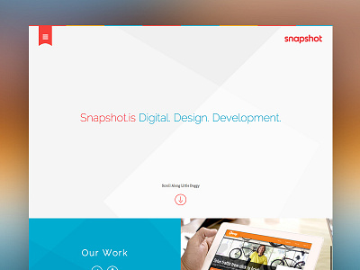 Site Launch: Snapshot.is branding launch responsive web design website
