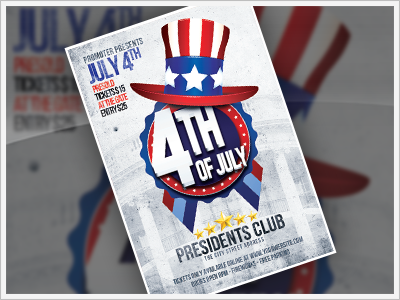 4th Of July Flyer 4th of july america american american flag celebration fireworks independence labor day memorial day patriot patriotic