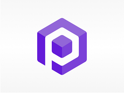 Blockchain Logo "P"