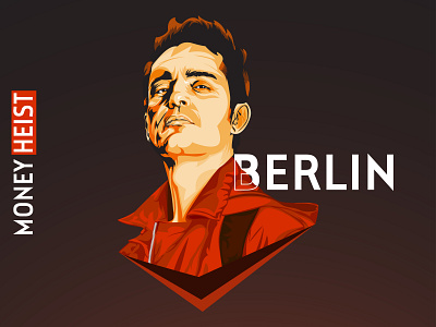 Money Heist Berlin VectorArt