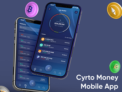 Cryto Money App UI/UX