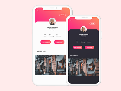 User Profile Design