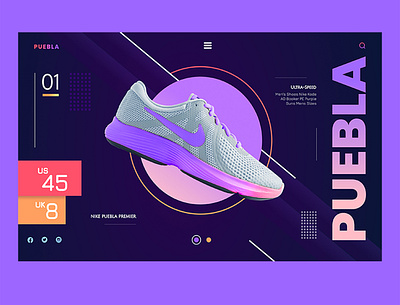Nike Shoe Interface Prototyping design ui ui design uidesign uiux ux ux design uxdesign uxui web