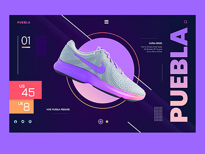 Nike Shoe Interface Prototyping