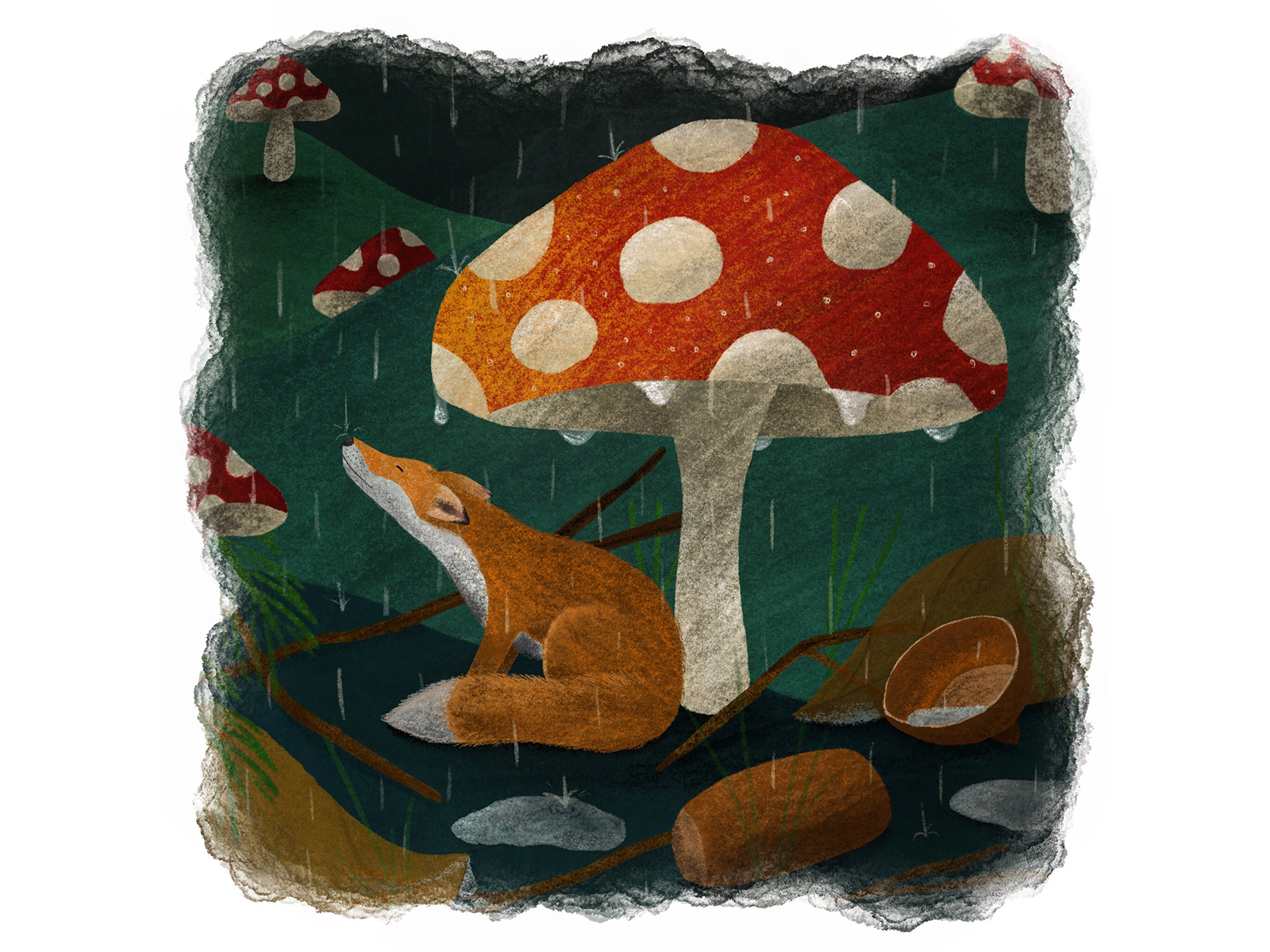 foxin the rain daiwng