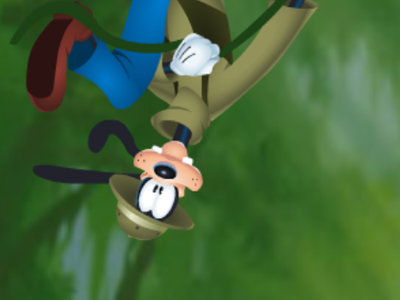 Goofy swingin animation