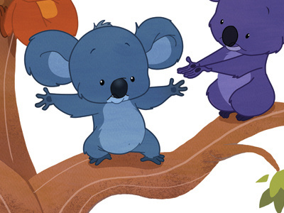 Koalas illustration