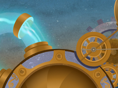 Steam Punk thingy animation illustration interactive