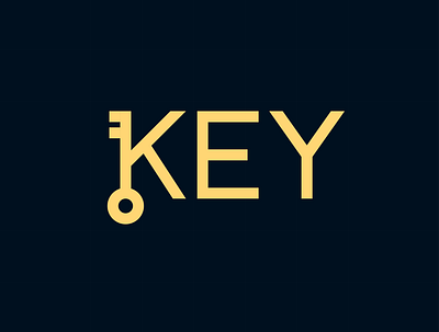 Key Logo graphic design key letter k logo logo design logo design concept logotype minimalist logo modern logo