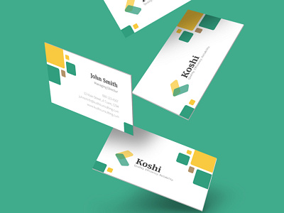 Koshi Consulting Business Card Design