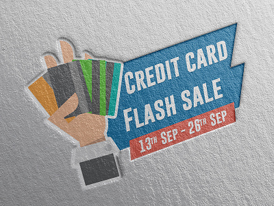 Credit Card Flash sale logo