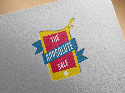 The Appsolute Sale Logo 2016 appsale appsale logo flat colors logo logos