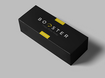 Booster Logo Design & Die Cut Design