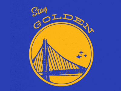 Golden State of mind basketball california golden state warriors illustration oakland warriors
