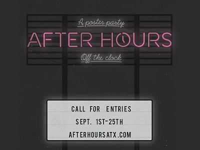 After Hours ATX afterhours atx neon neonsign night