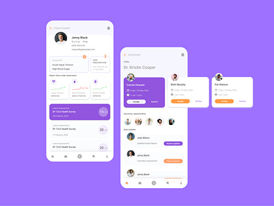 Doctors App app design doctor doctor app doctor appointment figmadesign illustration minimal ui ux