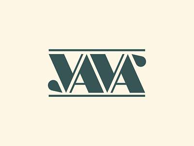 Vava Coffee design font graphic design identity logo mark minimal type typeface typography