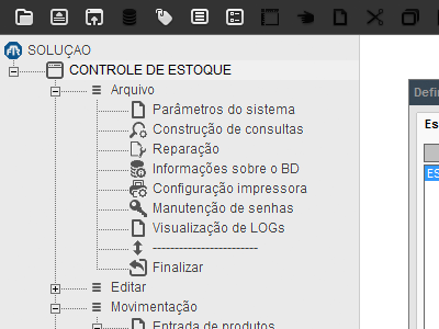 Father UI Application application control icons rad tool search ui user interface