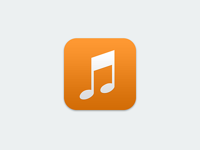 Music icon on iOS 7 apple icon ios7 iphone music