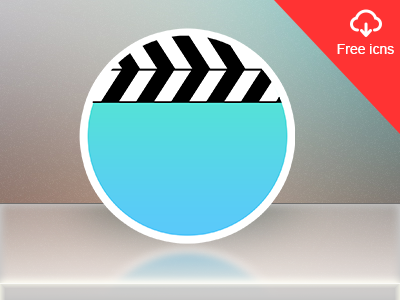 Quicktime Mac Icon browser flat freebie icon mac quicktime video