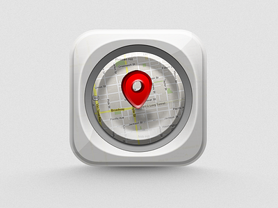 Pin Icon design icon location map maps pin ui