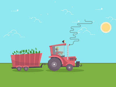 Farm.. ai background character flat graphic layout vector