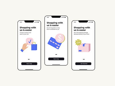Illustrations for the Store App