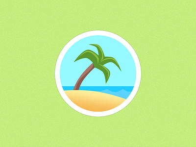 Vacation Badge pixelmator vector