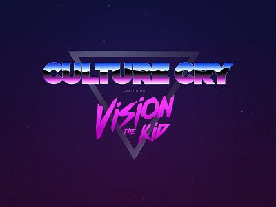 Culture Cry Concept Art 80s style art branding culture cry wolf design hiphop logo music punk retro ska vision the kid