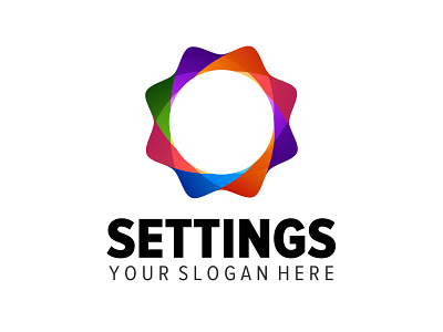 settings logo design