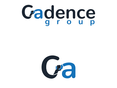 Cadence Group logo animation art branding design flat icon logo minimal type typography