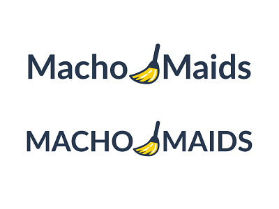 Macho Maids logo design