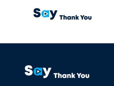 say thank you logo design