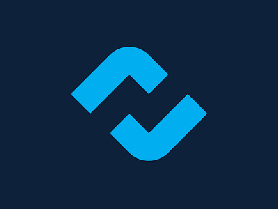 abstract modern creative n letter band logo design vector.