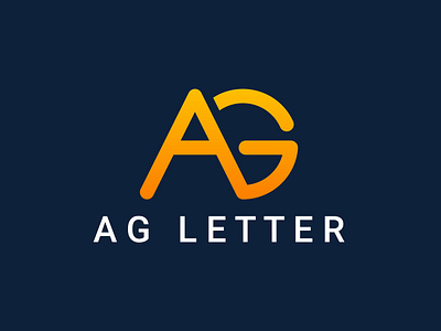 LETTER AG LOGO DESIGN